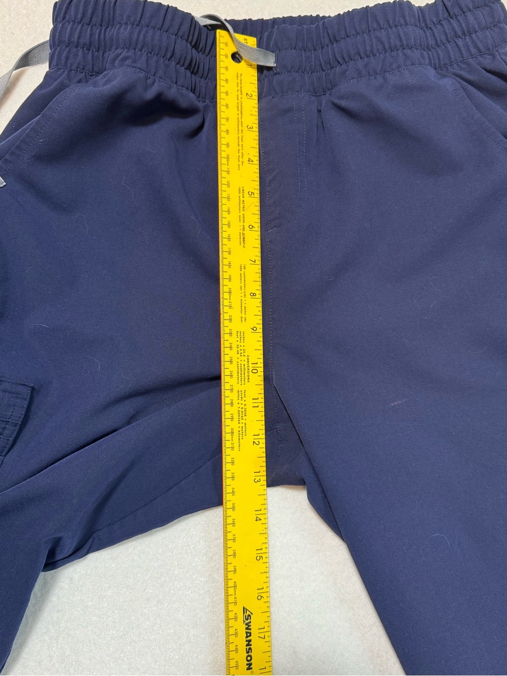 Figs Navy Track Jogger with Contrast Drawstring - Picture 13 of 14